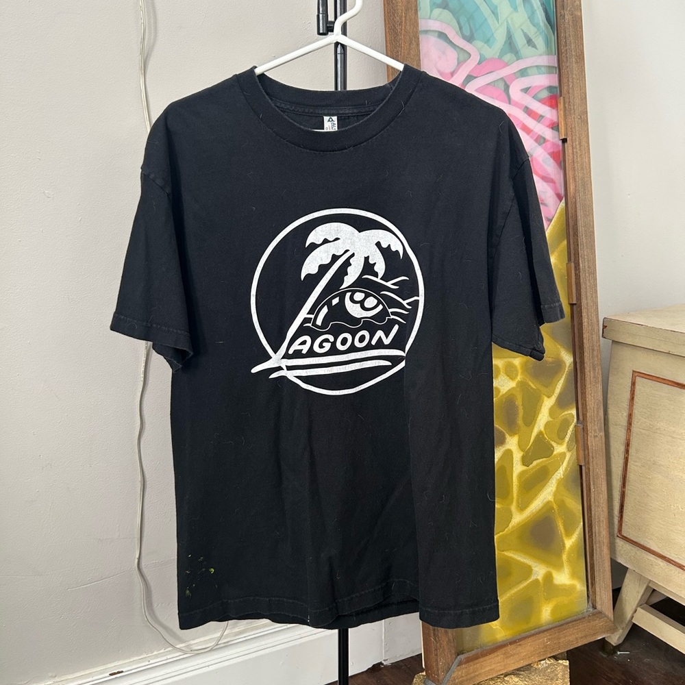 Lagoon Jesse Gordon Black Graphic T-Shirt
